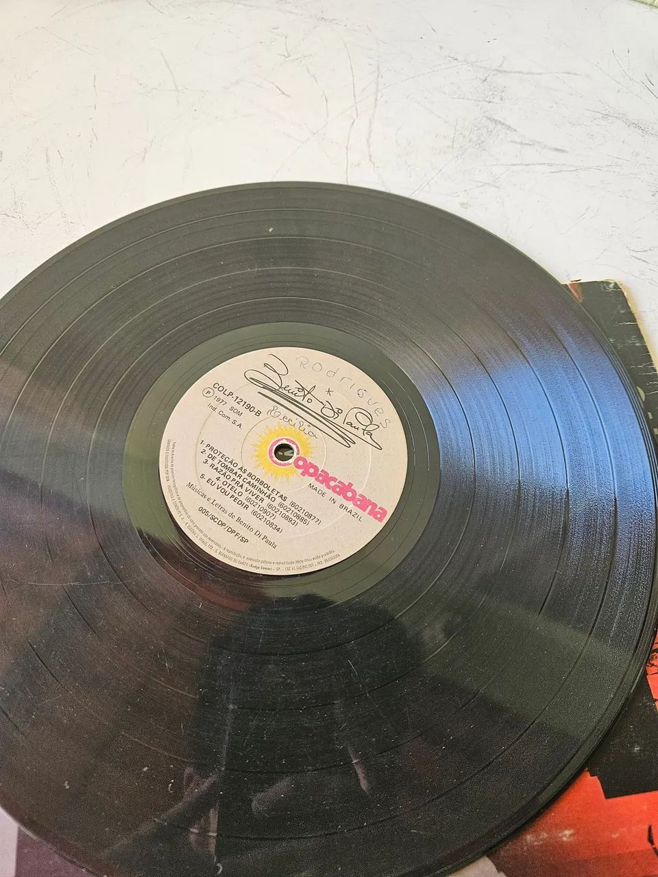 Disco de Vinil Benito di Paula LP - Foto 3
