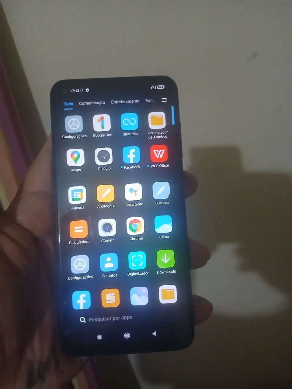 Note 9 127 gigas pequenas mancha n tela  - Foto 2
