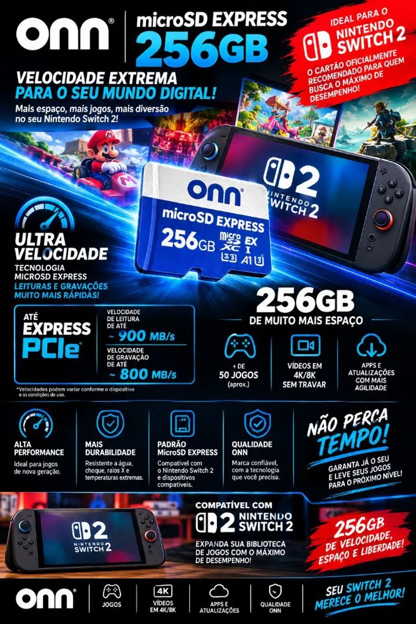 Micro SD express 256 gb ONN