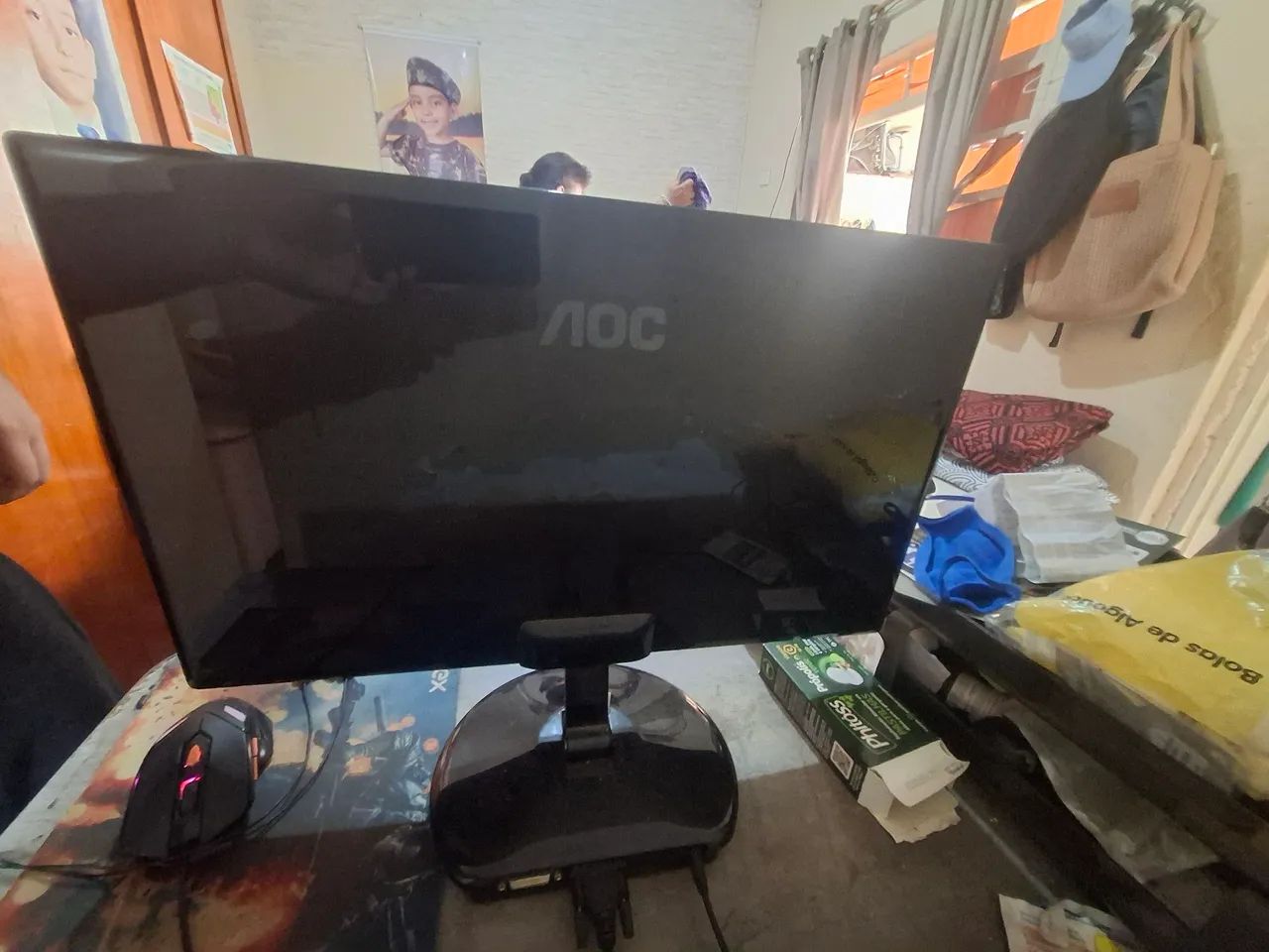 MONITOR AOC Ultra Slim LED Full HD 20.5 polegadas - Foto 2