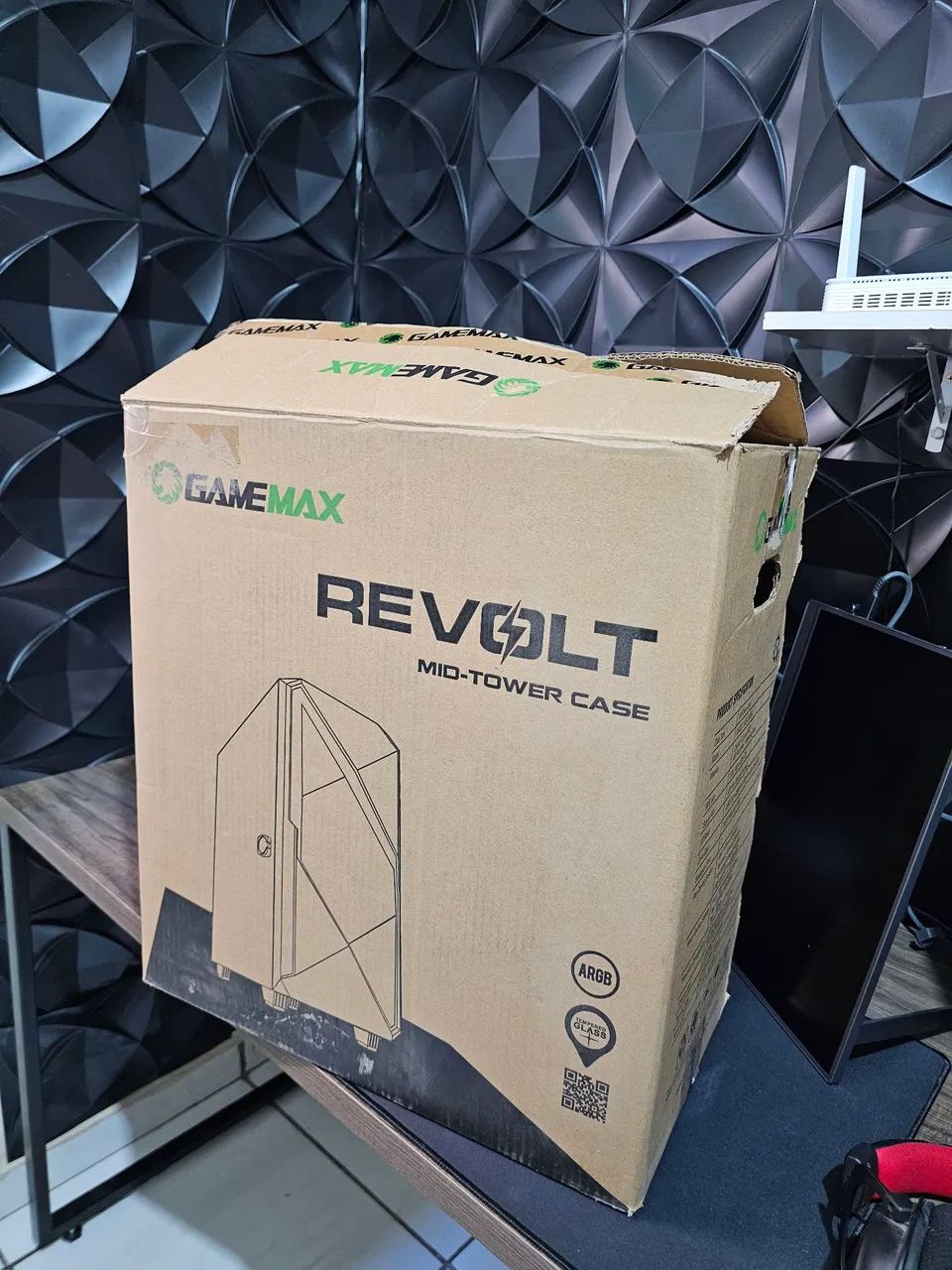 Gabinete gamer gamemax revolt - Foto 5