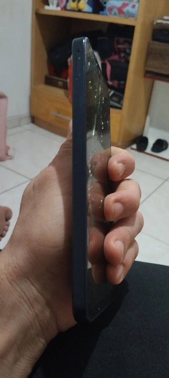 Samsung A16 com vidro da tela trincado - Foto 2