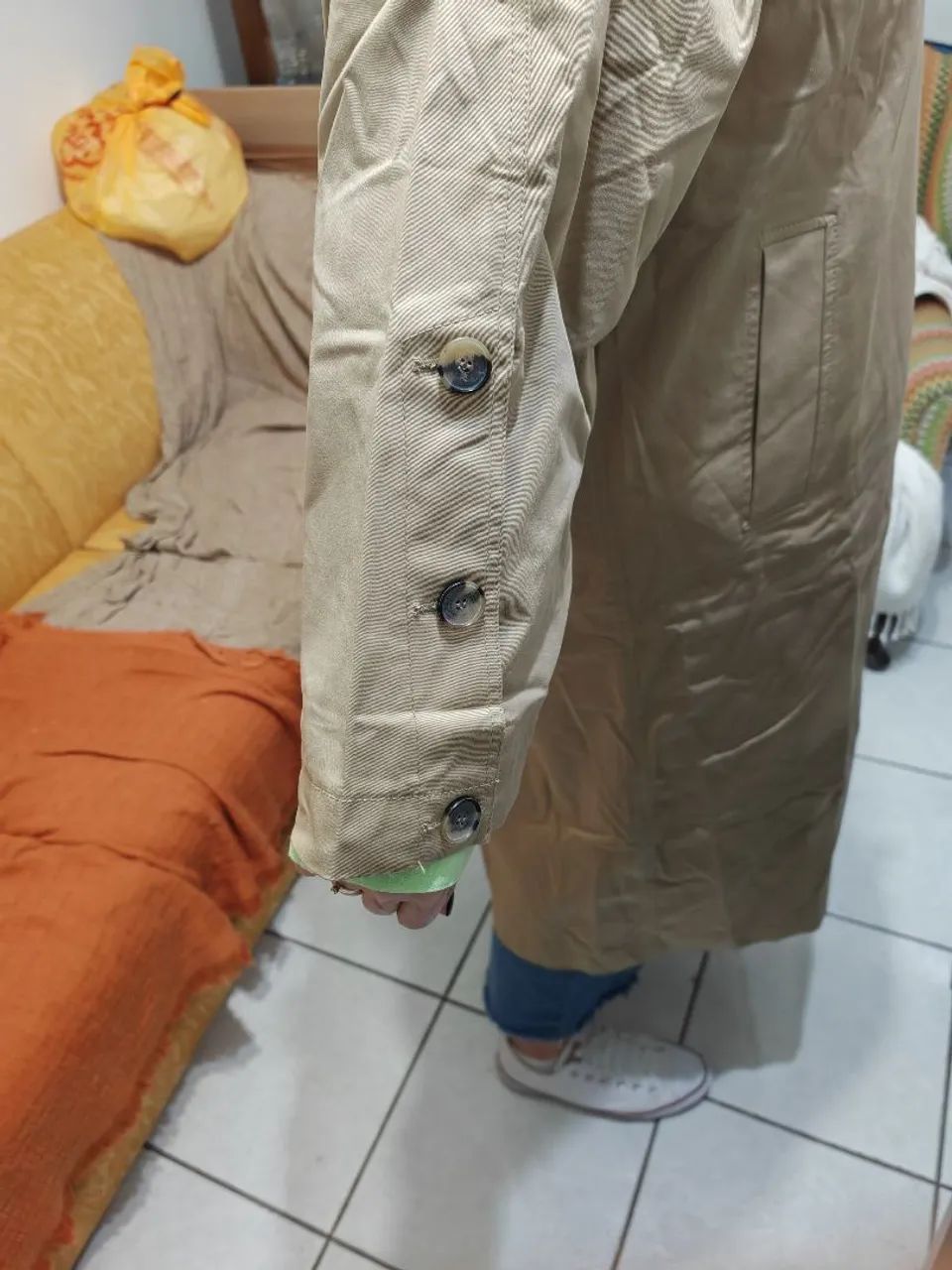 Vendo capa de gabardine da zara. - Foto 3