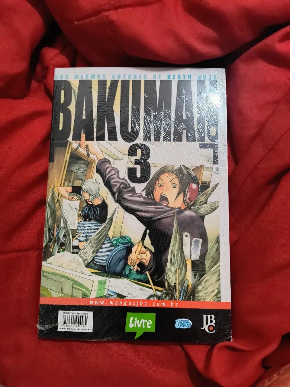 Bakuman 1, 2 e 3 mangá  - Foto 3