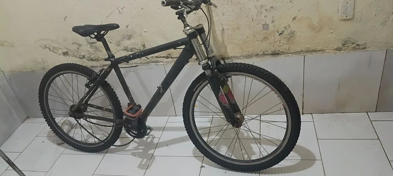 Bicicleta usada - problema no quadro 