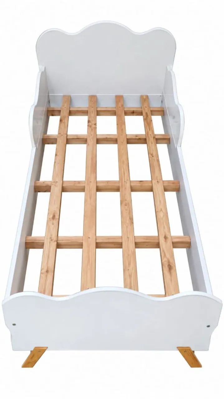 Mini Cama infantil Branca  - Foto 2