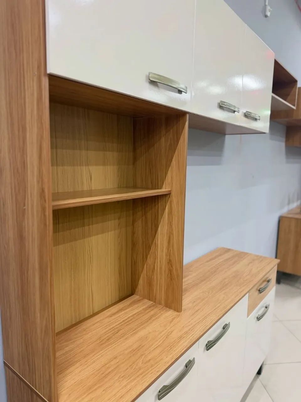 Armário de cozinha completo perfeito  - Foto 5
