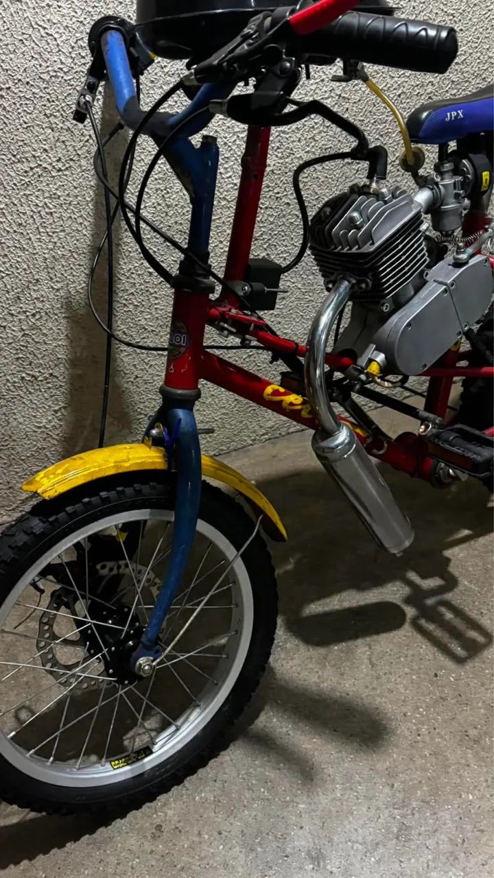 Bicicleta Cecizinha Motorizada 80cc - Foto 4