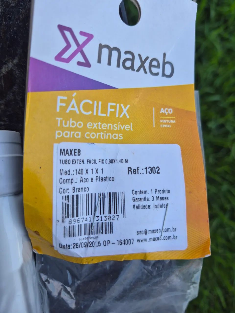 Varão suporte para cortinas de armários ou banheiro - Foto 2