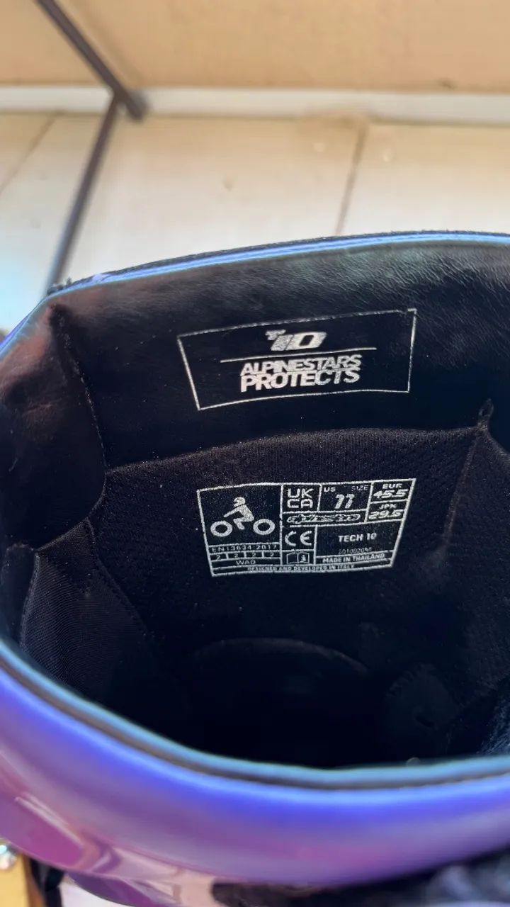 Bota motocross alpinestars tech 10 - Foto 5
