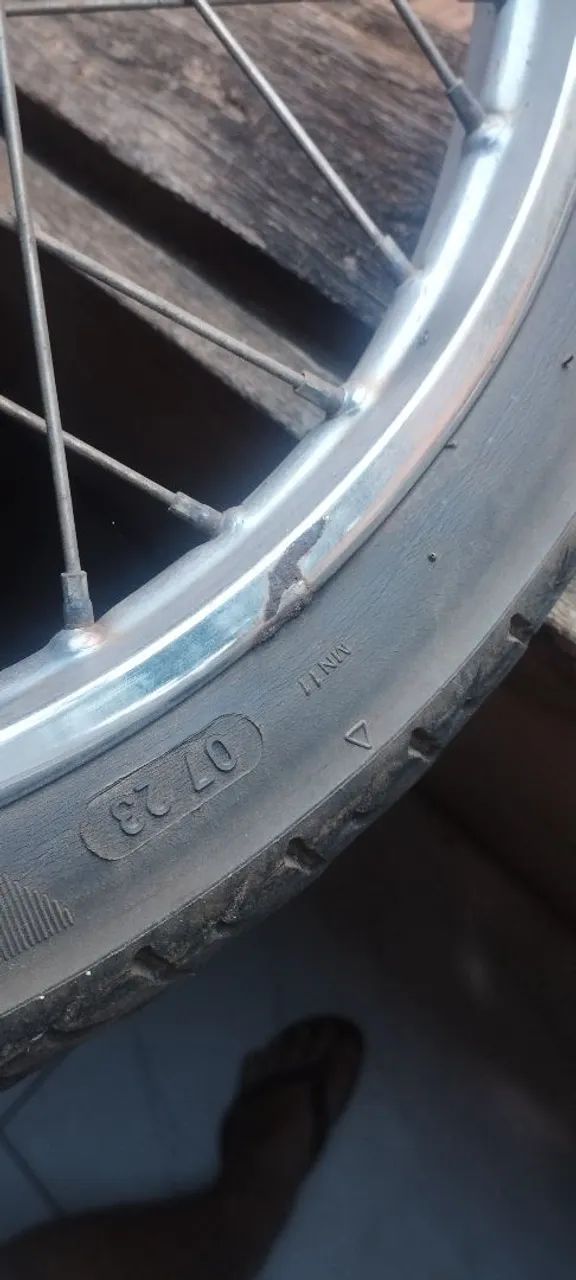 Vendo rodas da bis 110 completo  - Foto 2