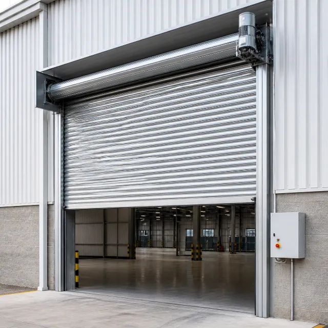 Construção de galpões e portas automáticas de enrolar - Foto 2
