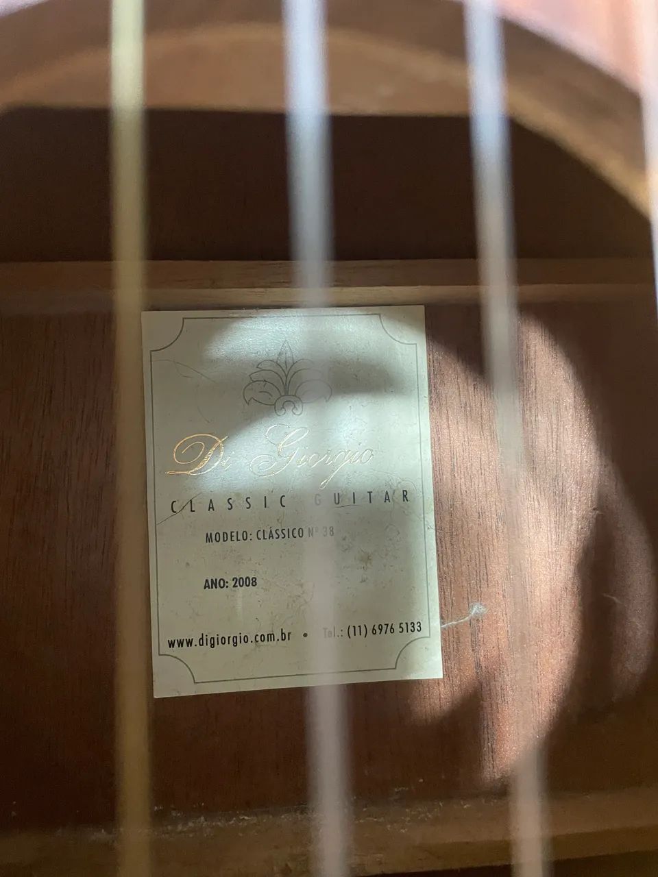 Violão Di Giorgio clássico 38 - Foto 3