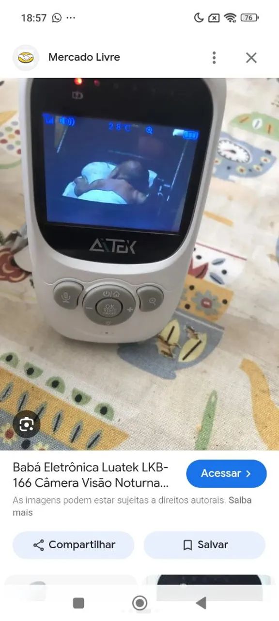 Babá eletrônica  - Foto 3