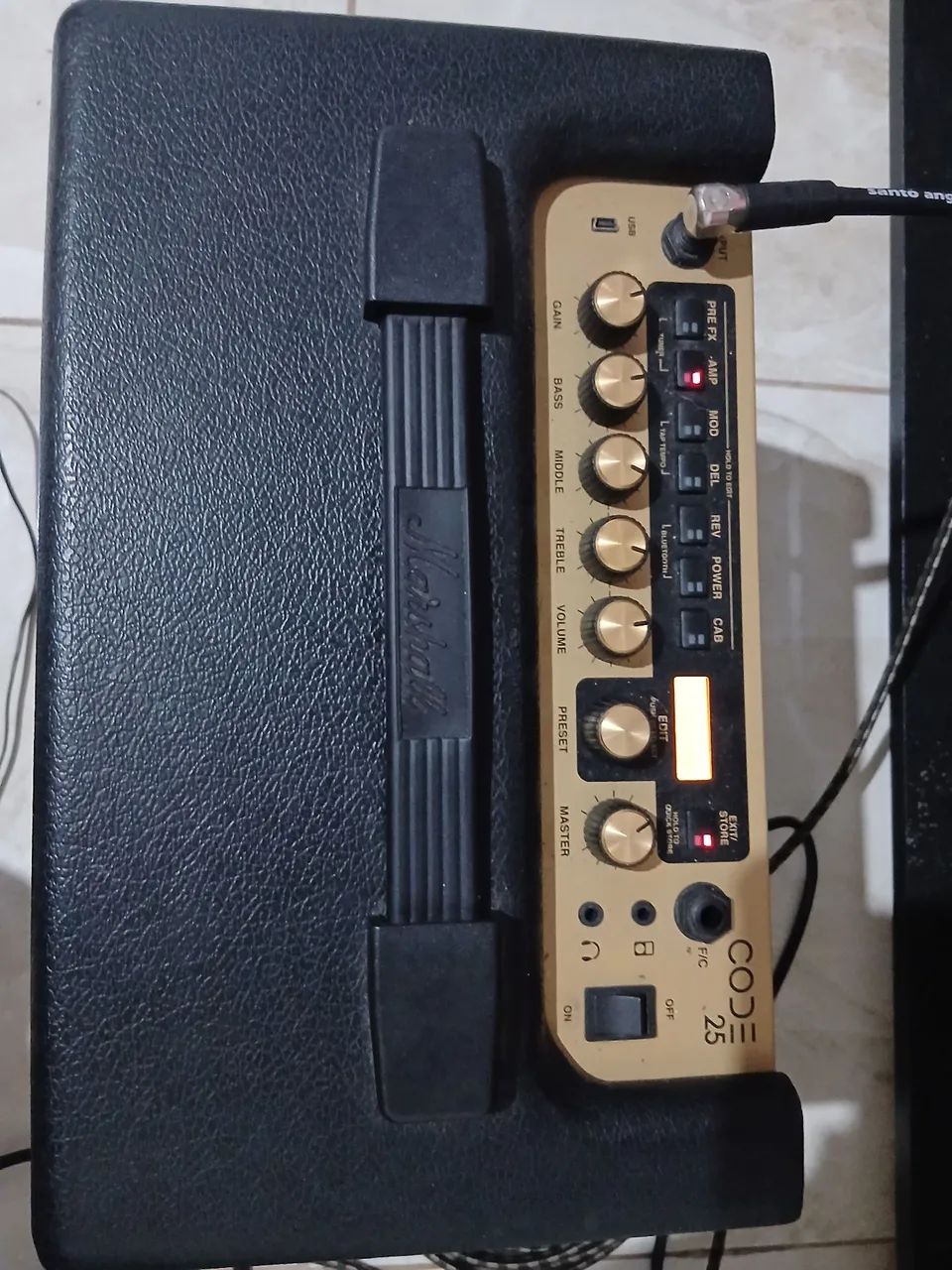 Amplificador Marshall Code 25 - Foto 2