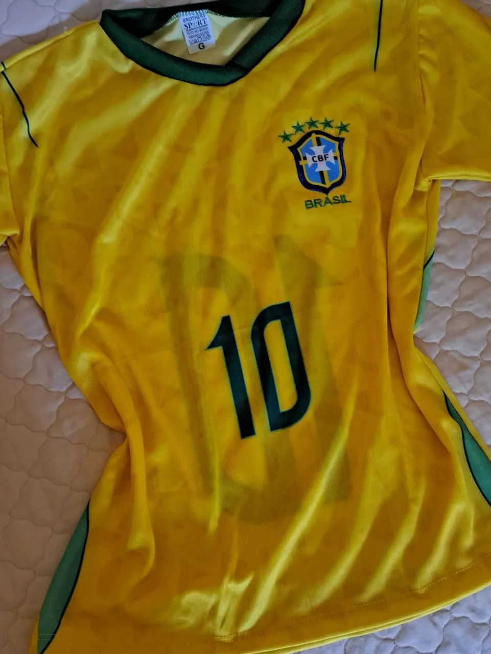 Baby look Feminina Brasil Copa 2026 