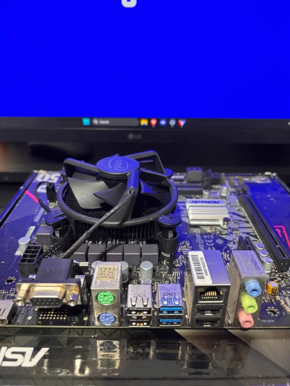 Intel Core i5 11400f + H510M Asrock
