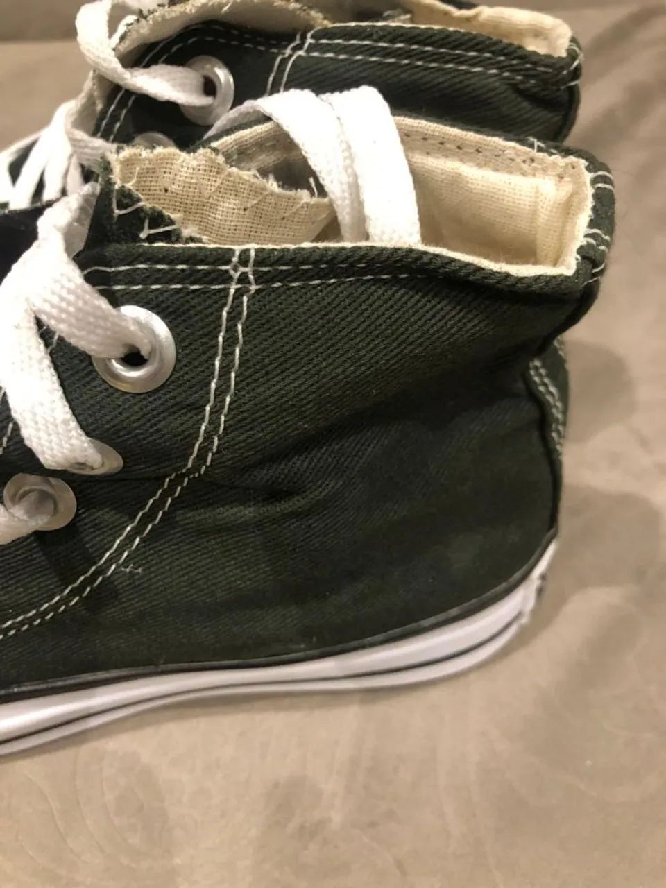 Tenis All Star verde militar - Foto 4