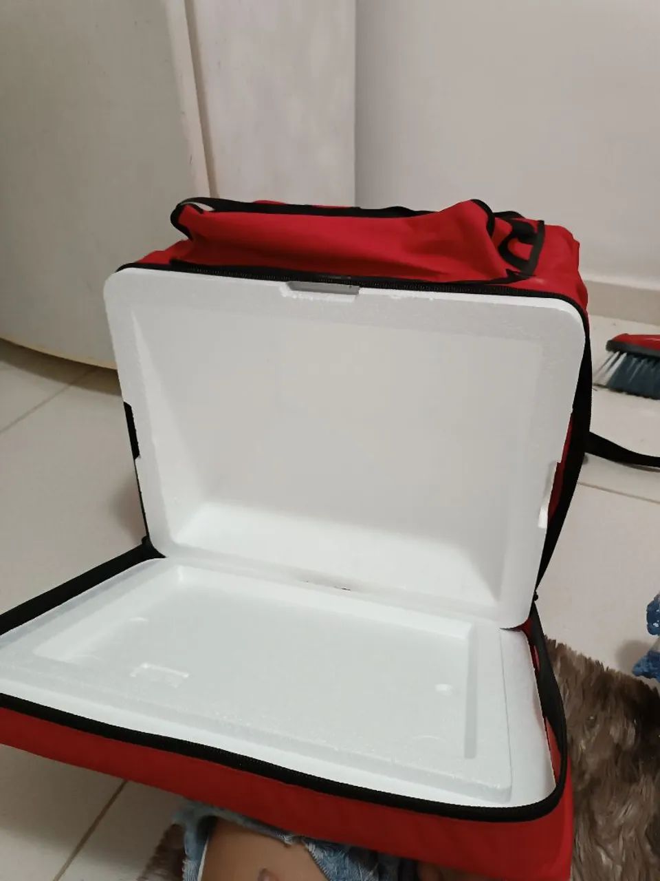 Bag + caixa de isopor 45 litros nova - Foto 2