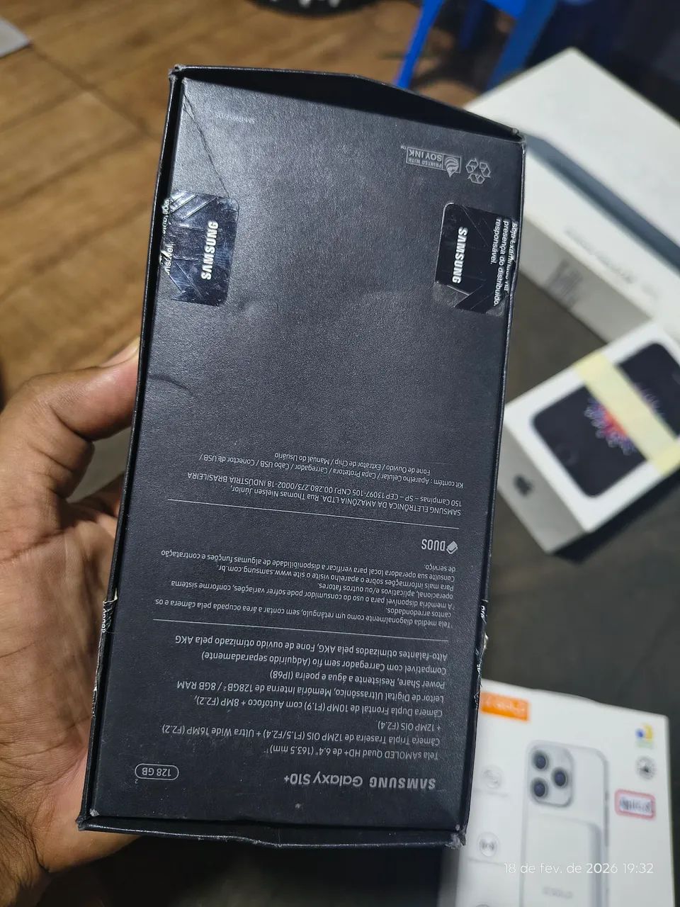 Caixa original Samsung S10+ - Foto 3