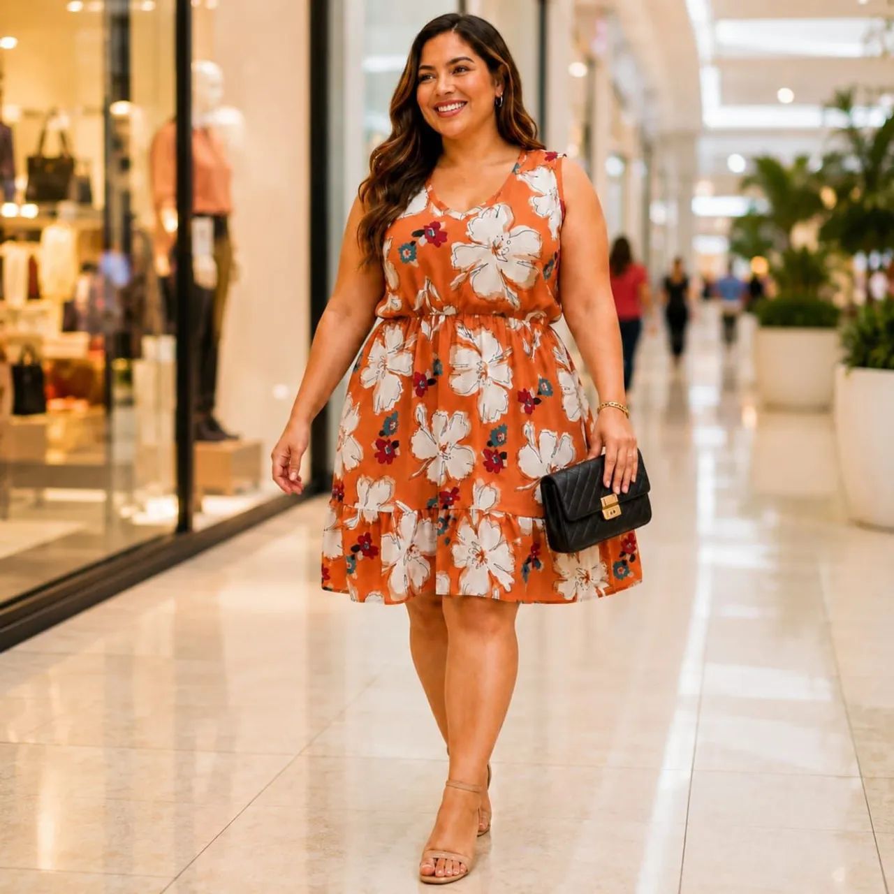 Vestido plus sizes em viscolinho  - Foto 5