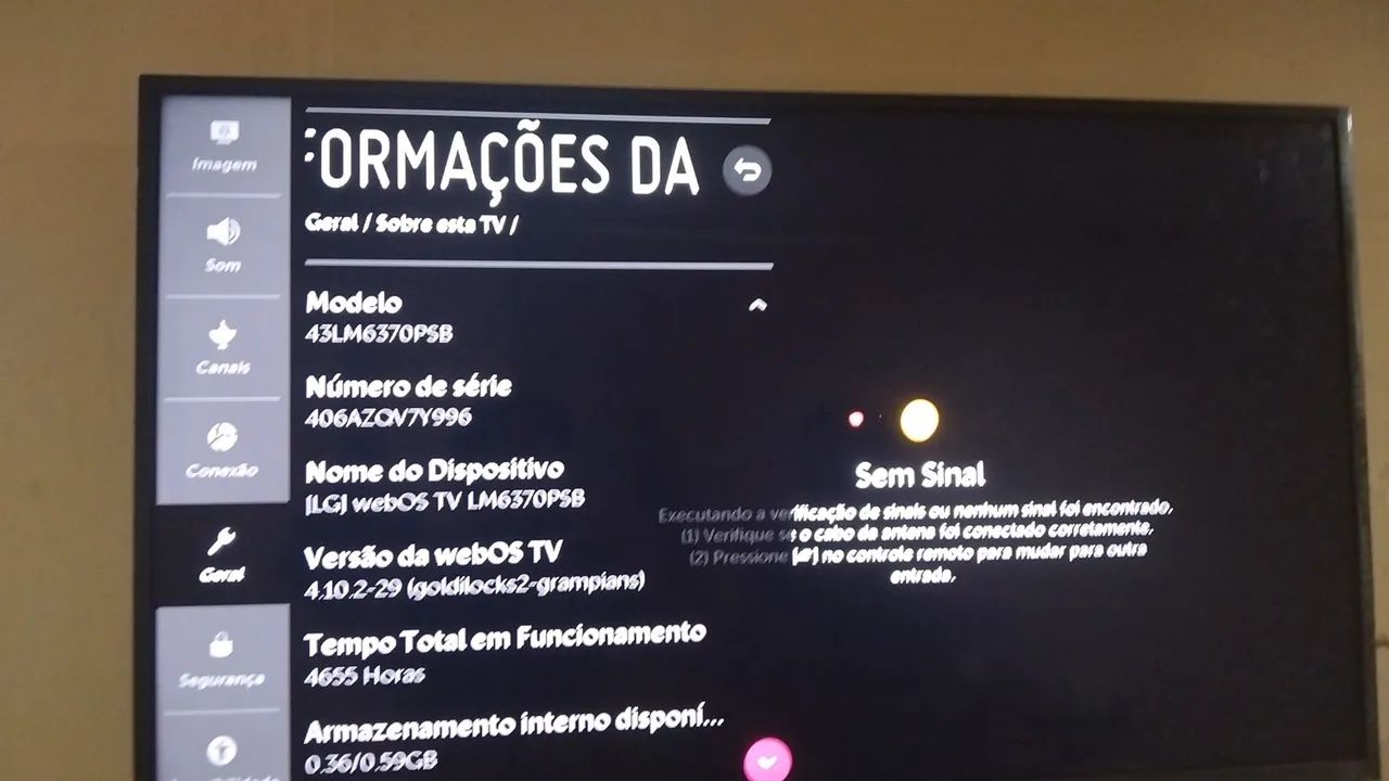 TV LG 43 POLEGADAS Á VENDA  - Foto 2