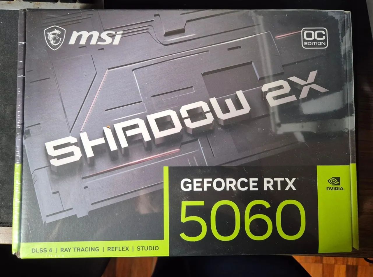 [Lacrada c/ NF] RTX 5060 8Gb Msi Shadow - Envio