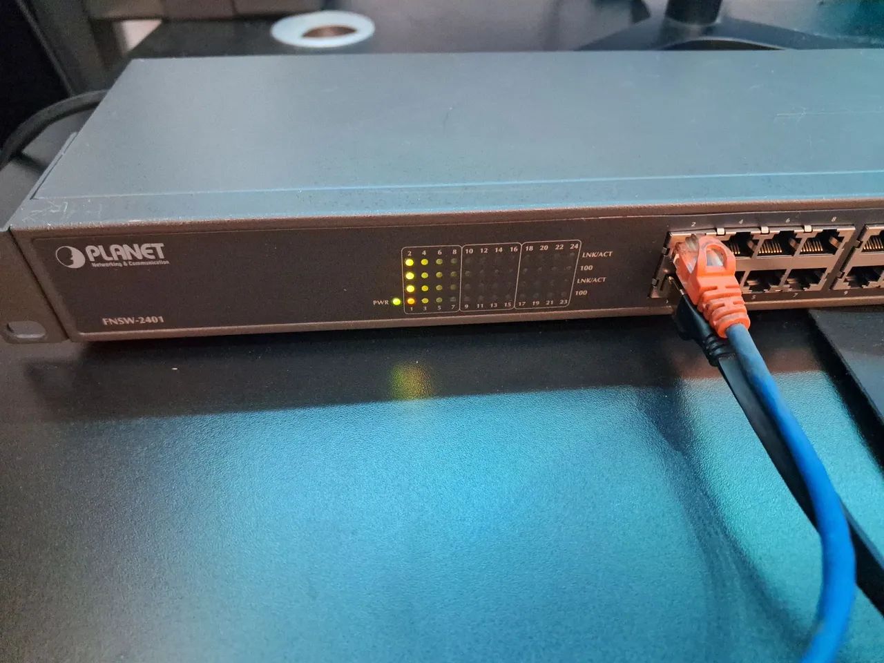 Switch Ethernet 24 Portas 10/100 Rack 19 - Planet FNSW-2401 - Foto 5