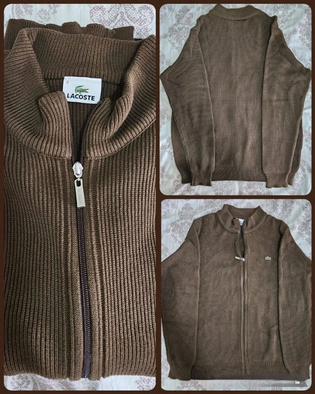 Blusa de lã original Lacoste