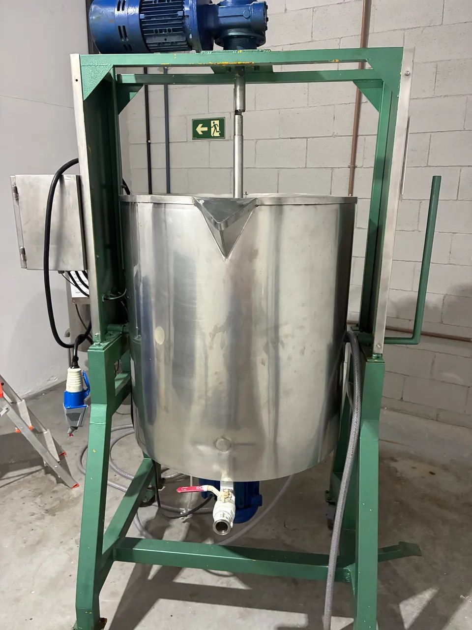 Reator Tanque Inox 250kg Cosmeticos e Quimicos
