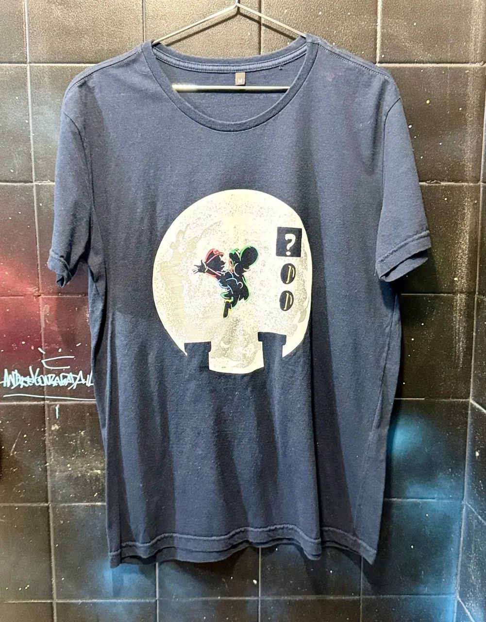 camiseta mario e yoshi nintendo m