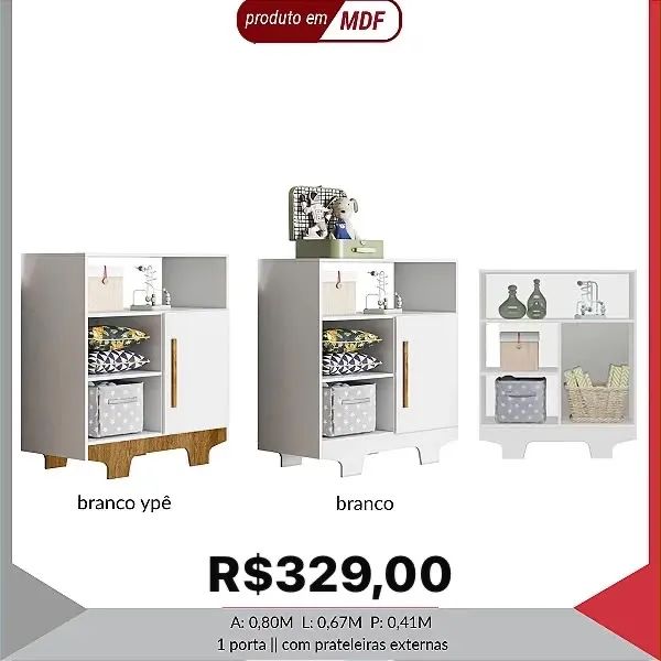 Cômoda bebê 