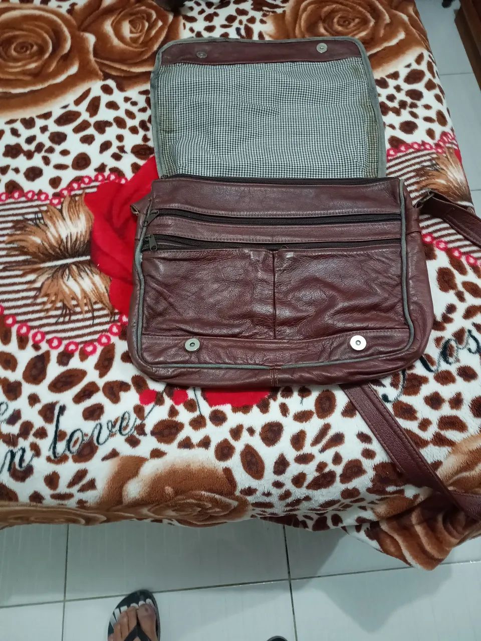 Bolsa de couro  - Foto 5