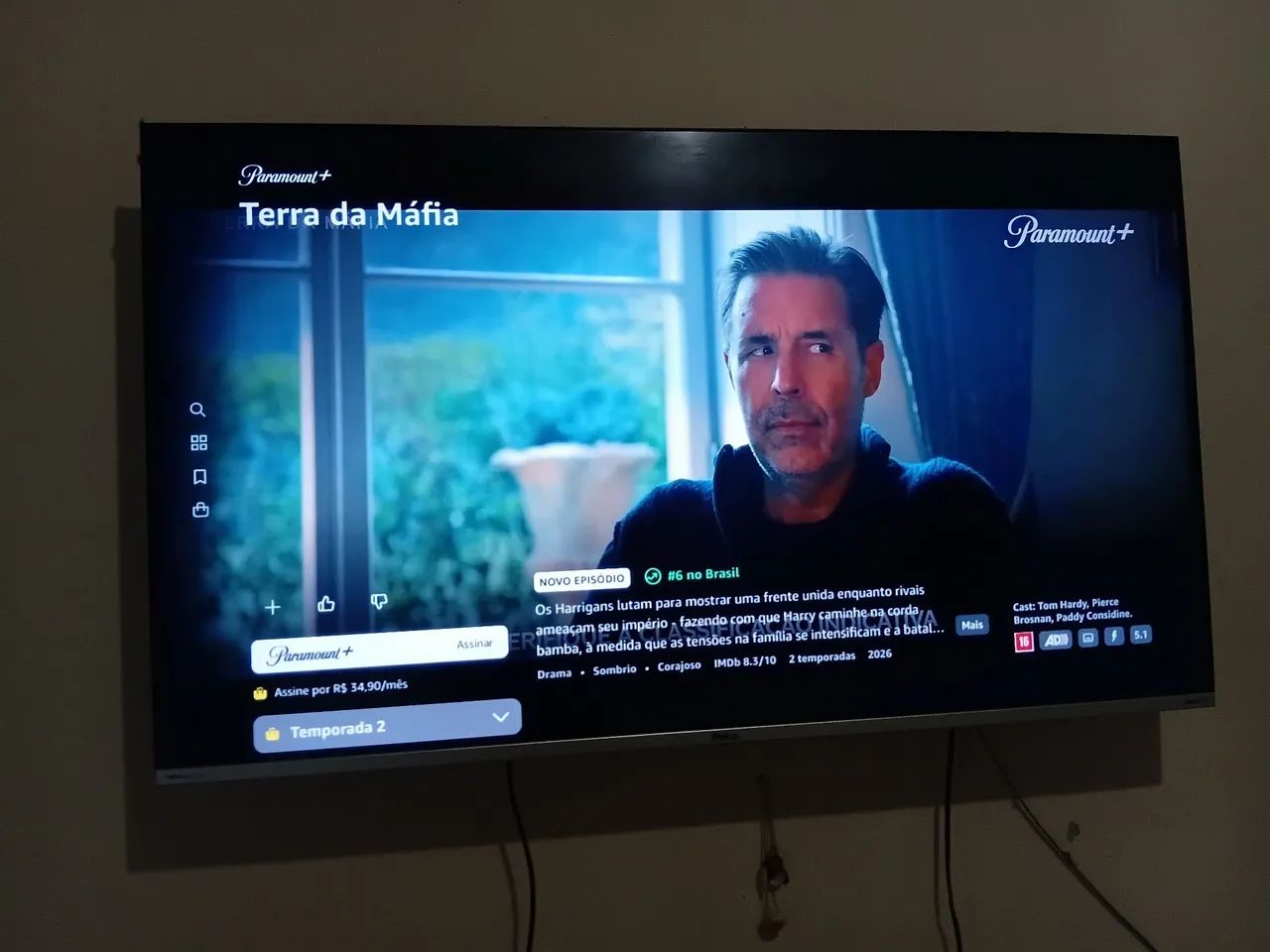 Smart TV Philco 50" Roku 4K - Imagem Perfeita (Zeradíssima) - Foto 3