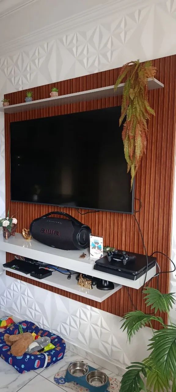 Painel tv ripado 3D  - Foto 2