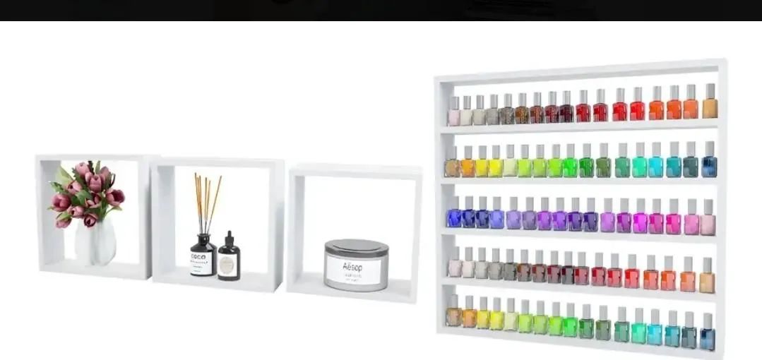 Expositor de esmaltes e Nichos decorativos 