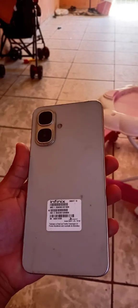 Vende celular infinix smarth10 200 reais - Foto 2