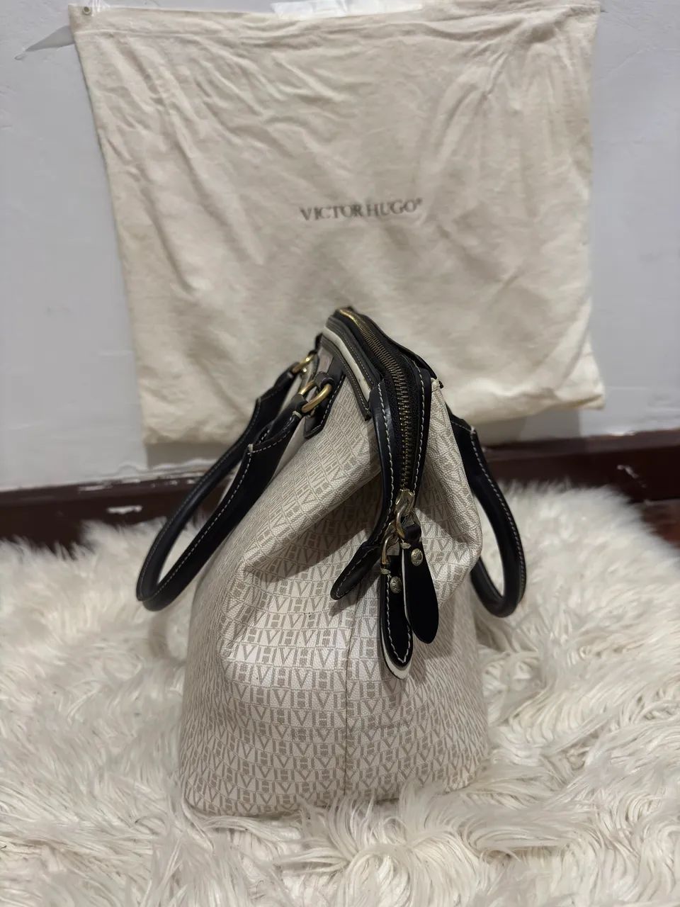 Bolsa Victor Hugo Branca - Foto 2