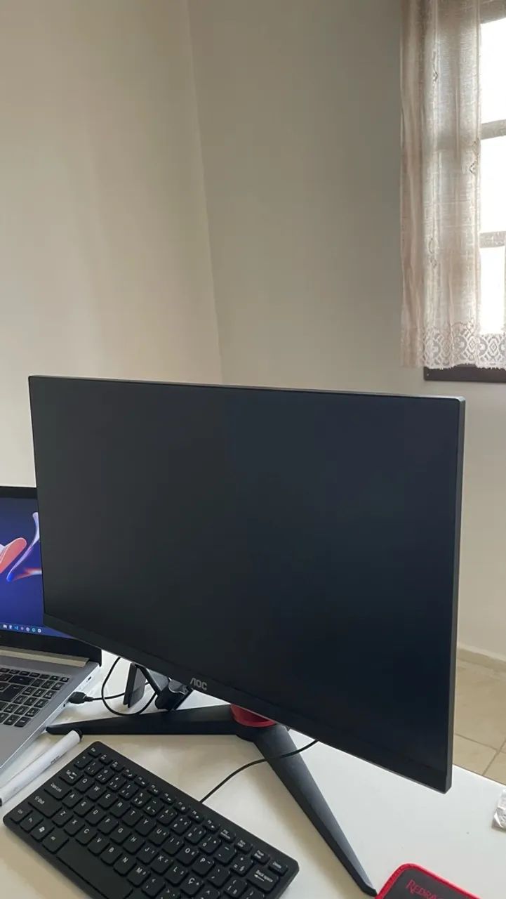 Vendo monitor gamer 144Hz com 24? polegadas  - Foto 3