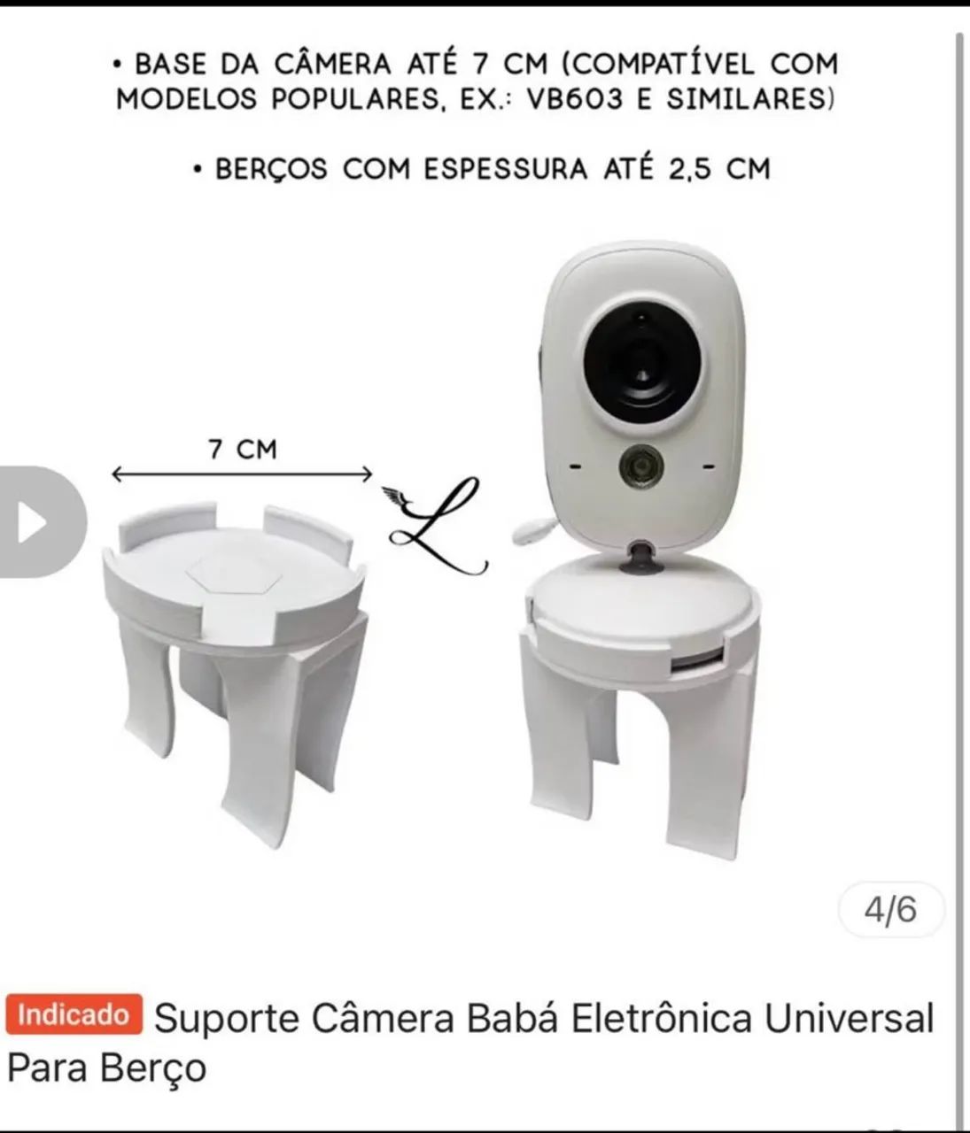 Vendo Babá Eletrônica  - Foto 4