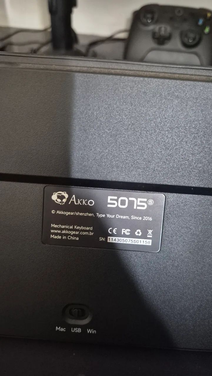 Teclado Akko 5075S - Clear Black - Foto 4