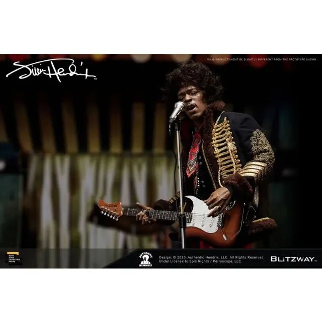 Jimi Hendrix 1/6 - Blitzway  -Action Figure - Tipo Hot Toys - Foto 4