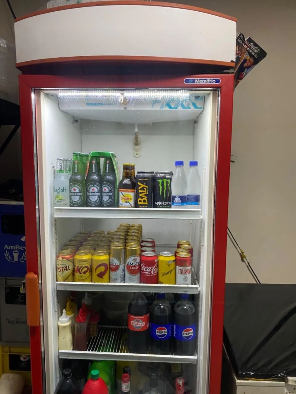 Freezer vertical 