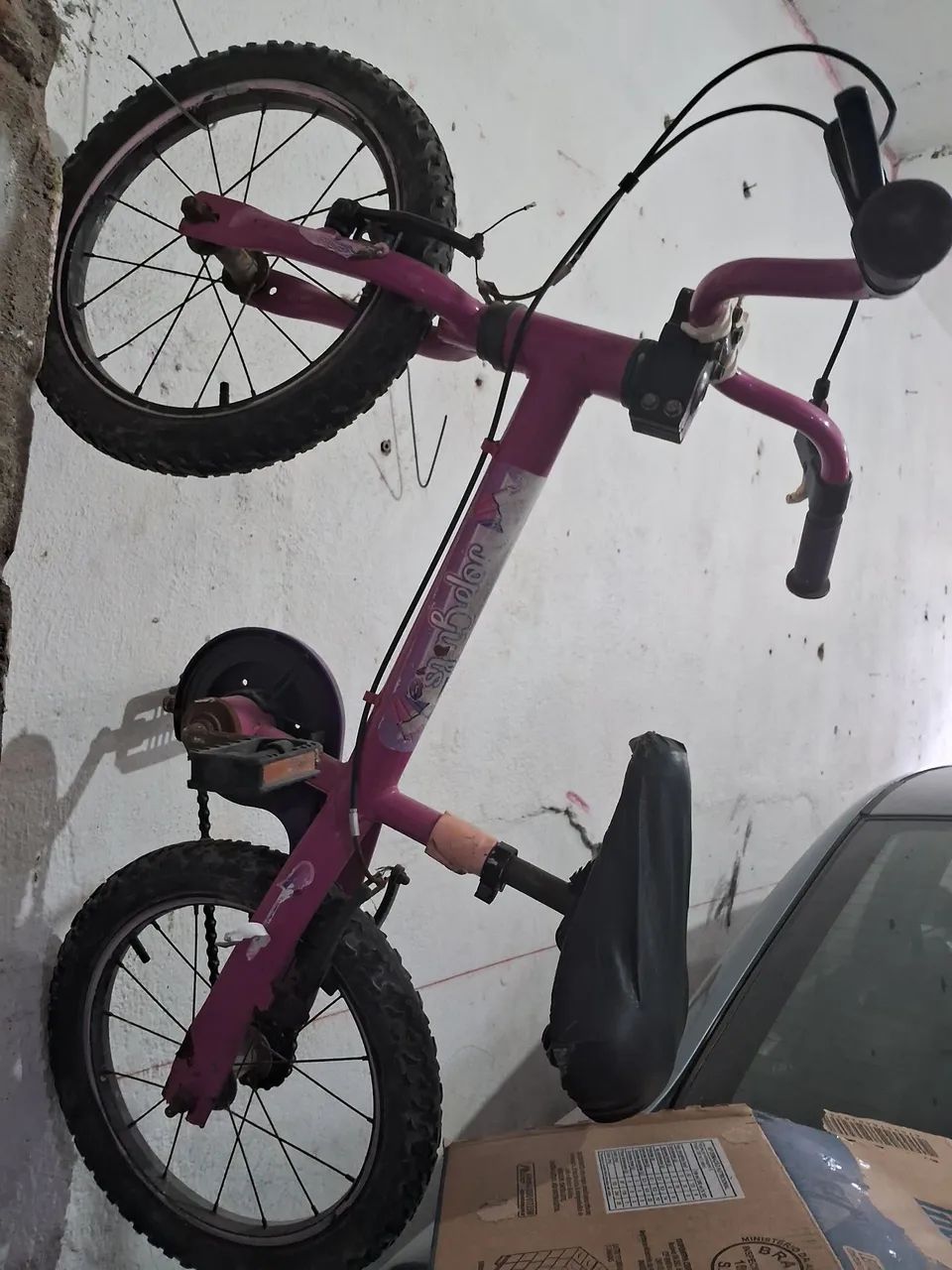 Bicicleta infantil em bom estado - Foto 3