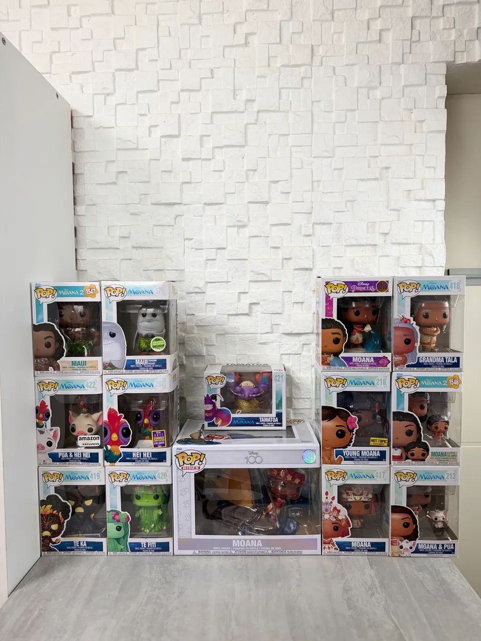 Coleção Funko Pop MOANA Disney 