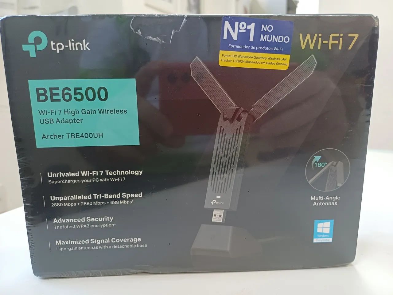 Adaptador Wifi 7 Tp-Link Archer TBE400UH BE6500 