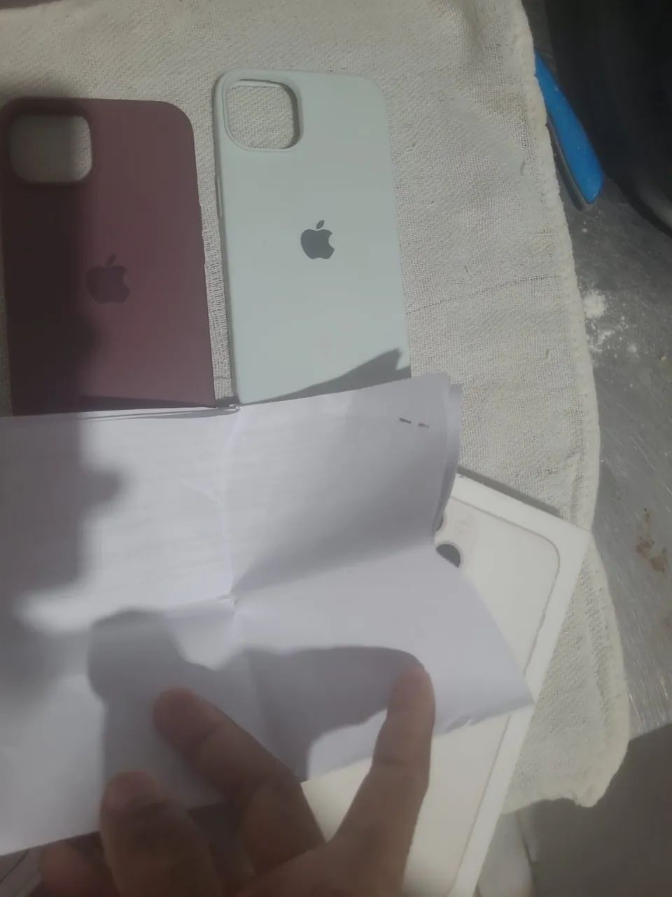 ? iPhone 13 Branco - 128GB | vendo ou troco com volta - Foto 4