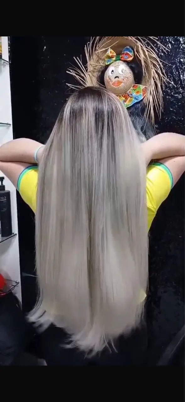 Mega hair loiro 