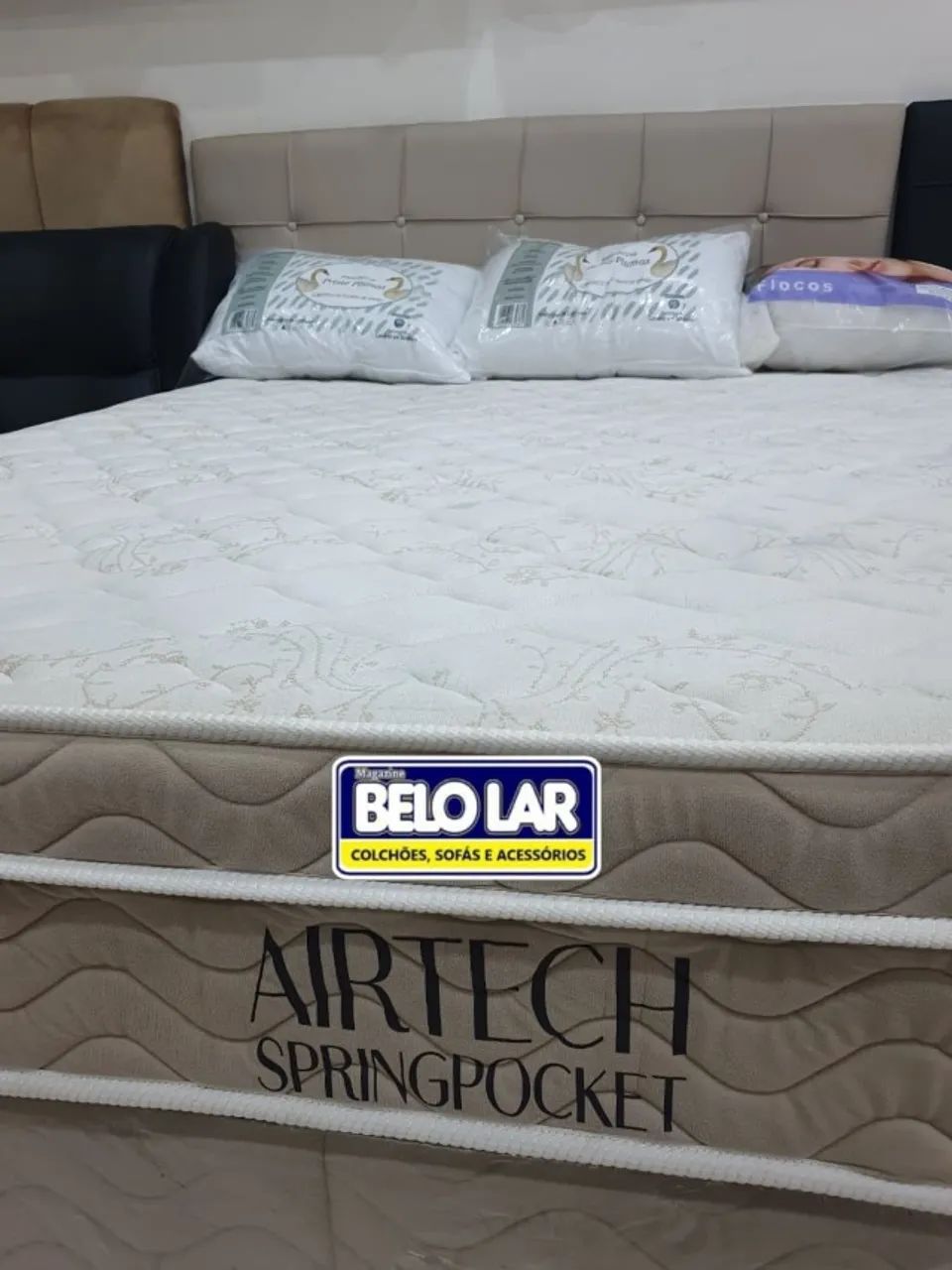 Colchão Airtech Ortobom  Com Base - Foto 5