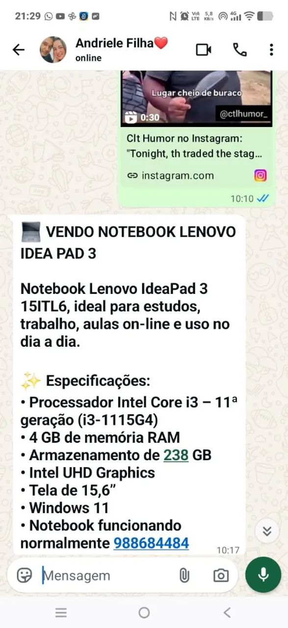Vendo Notbook - Foto 5
